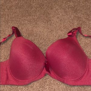 Red 34D bra